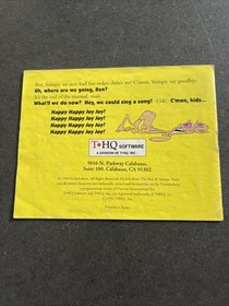 Nintendo Ren N Stimpy NES Manual Lot Instruction Booklet Rare!