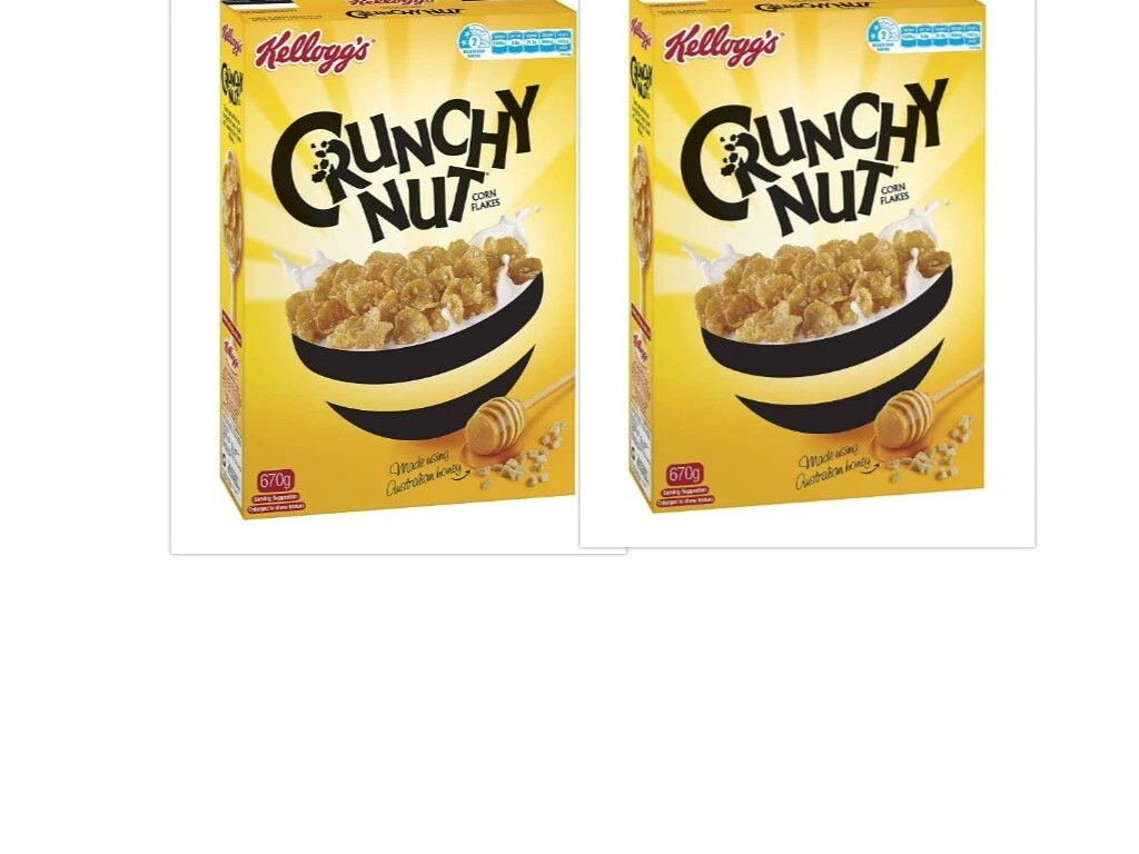 Kellogg's Crunchy Nut Cornflakes Breakfast Cereal