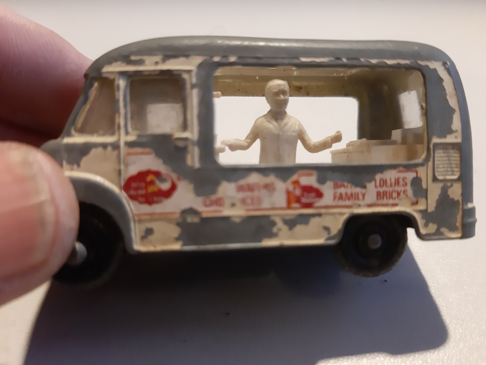 Vintage 1960s Commer Ice Cream Canteen Van No 47 white eBay
