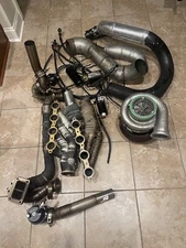Garret 102 mm turbo kit , Bovs, Piping, and Headers.