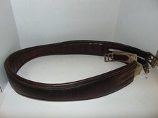Vintage English Saddle Horse  Leather Girth S...
