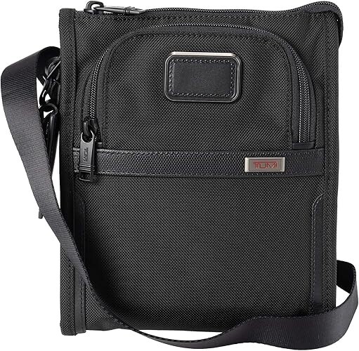 TUMI 2203110 D3 Black Alpha 3 Pocket Bag Small Shoulder Bag Small
