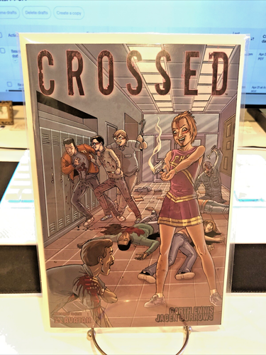 Crossed #8 Wraparound Variant Cover Avatar Press Garth Ennis NM Comic Book Rare