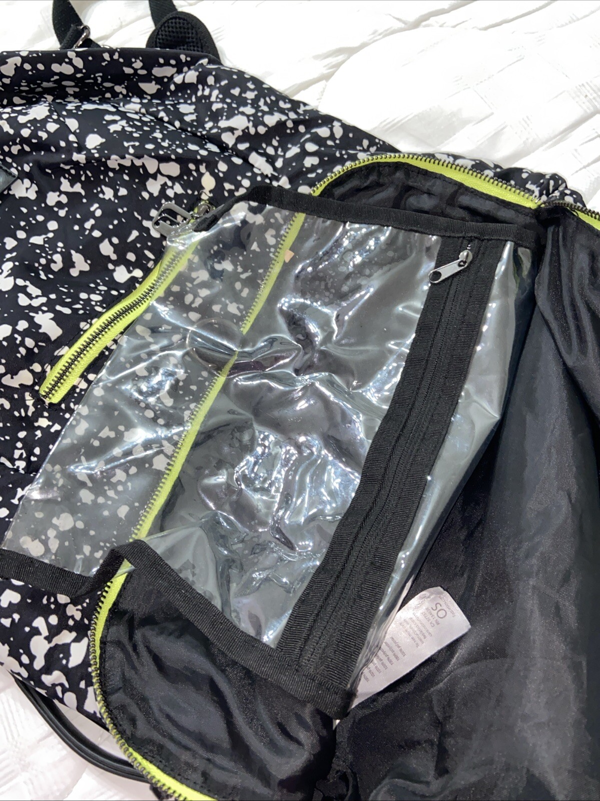 FABLETICS Backpack Rucksack In Black, White And F… - image 7