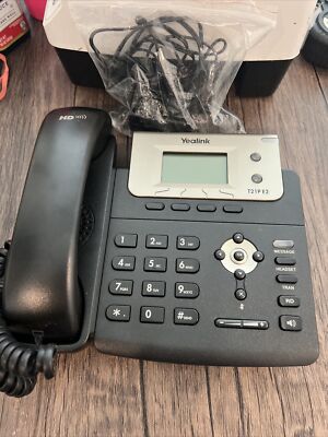 Yealink SIP-T21P E2  Dual-line Entry Level IP Phone w/ Power Cord