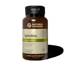 Spirulina capsules, 100% Natural Spirulina, Immune-supporting superfood
