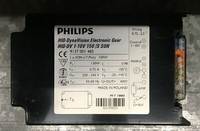 Philips Vorschaltgerät HID-DV 1-10V 150 /S SON 9137001485