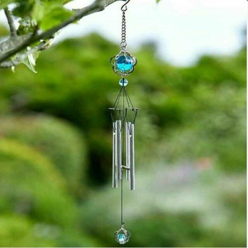 Woodstock Chimes Bellissimo Glocken – Olivgrün, 71 Cm, Mit Bunten Kristallen