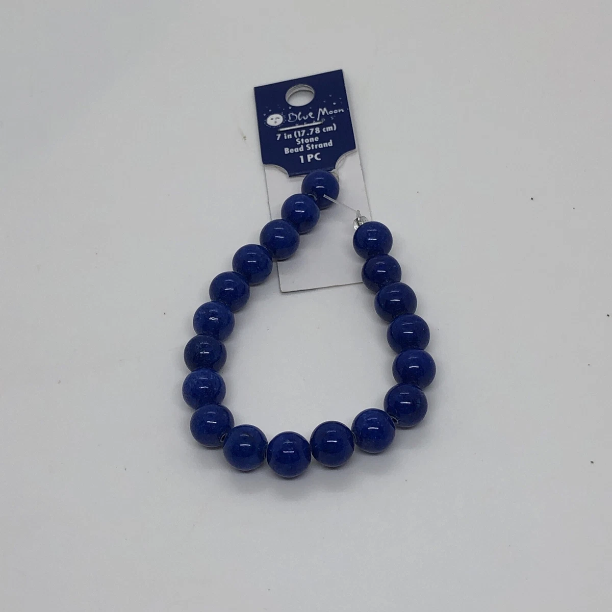 Blue Moon Beads 7 Inch Shell Ceramic Strand For Crafting￼￼