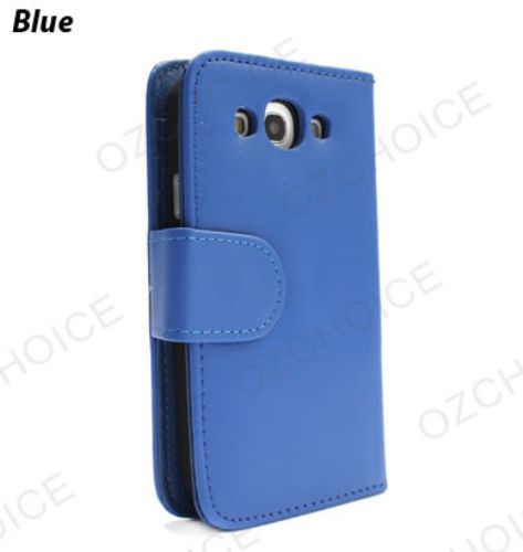 Leather Case Cover Wallet Card Flip Samsung Galaxy S3 i9300 S III Out of stock - Picture 8 of 18