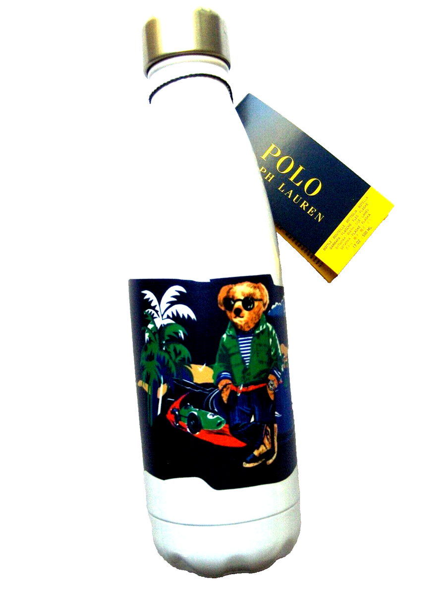 Polo Ralph Lauren ステンレス水筒 17 oz RALPH LAUREN Limited Edition Polo Holiday Bear Water Bottle