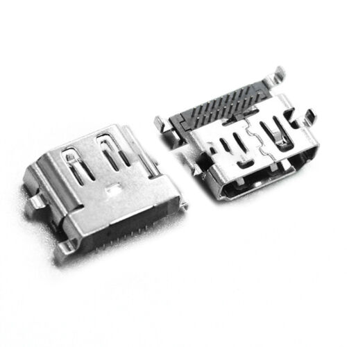 19-Pin Vertical Right Angle HDMI Socket Reverse Sinker Connector Interface - Picture 1 of 6