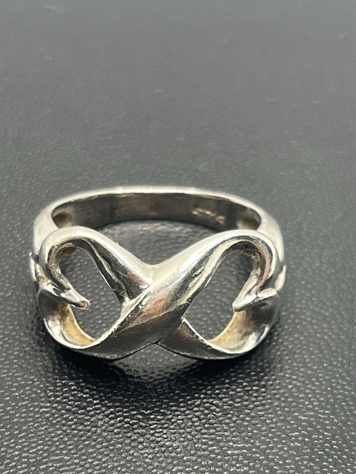 Sterling silver interlocking double infinity hear… - image 3