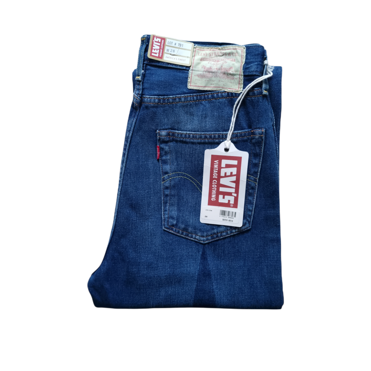 NWT LVC Levi's Vintage Clothing 1950s 701 W28 Selvedge Big E NWT LVC Levi's Vintage Clothing 1950s 701 W28 Selvedge Big E