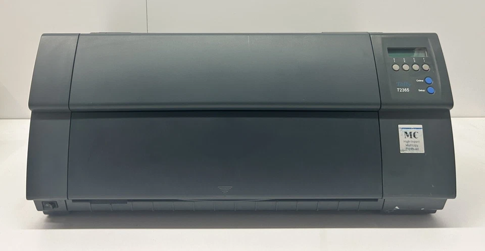 Tally T2365 A3 Mono Serial Dot Matrix Printer 918108 - Image 2 of 4