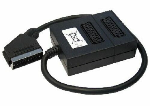 Conectores Antena Tv Vivanco SCART-Kabel Y-Adapter IN/OUT Verteiler Splitter 1x The Witcher El Viejo Mundo - Foto 5