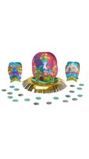 DREAMWORKS TROLLS TABLE DECORATING KIT NEW 3 CENTERPIECES  CONFETTI PIECES