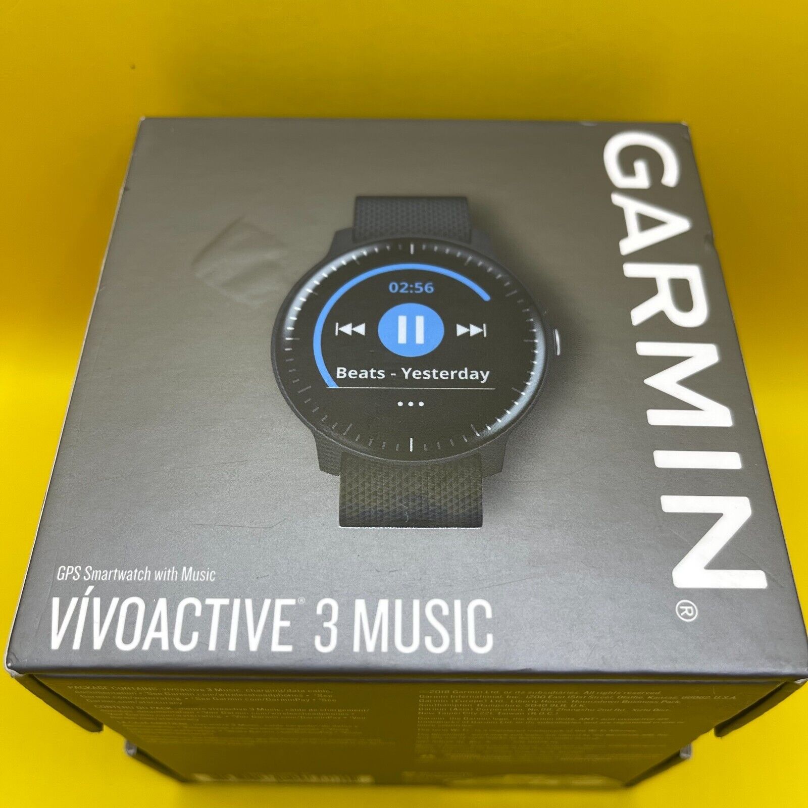 Garmin Vivoactive 3 Music GPS Smartwatch Fitness / Activity Tracker NEW &  SEALED