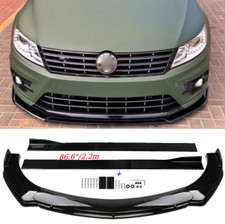 Frontspoiler Spoilerschwert Frontspoiler + Seitenschweller für VW CC Coupé 358