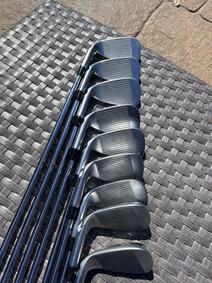 PING G410 Irons 5WP, UW, LW, SW 2.0 Regular Steel Black Dot eBay