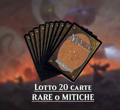 Magic The Gathering Lot RARE und MYTHIC 20 MTG Karten