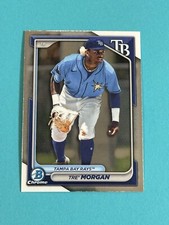 2024 Bowman Chrome Tre’ Morgan #BCP-126 Tampa Bay Rays (B)