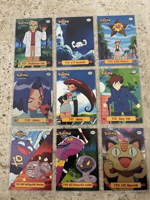 POKEMON TOPPS TV ANIMATION EDITION COMPLETE SET Season 1-2 | eBay