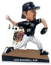 Jack McDowell Chicago Baseball Black Jack Bobblehead White Sox