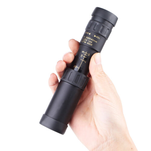 Portable 10-300X40mm Super Telephoto Zoom Monocular Telescope With Tripod + Clip - Picture 3 of 10