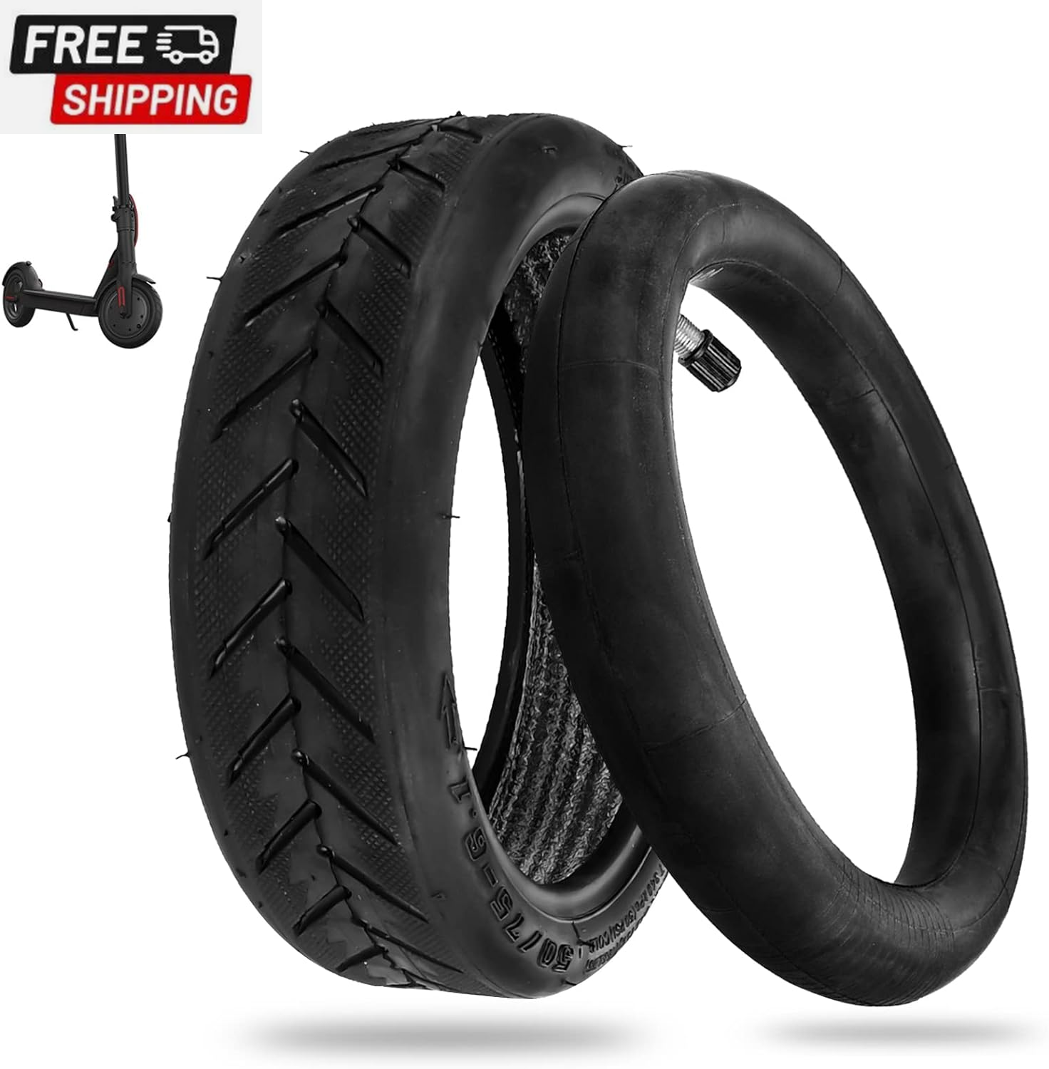 8.5 Inches Electric Scooter Tires 50/75-6.1 Compatible for Gotrax Gxl V2/Xiaomi