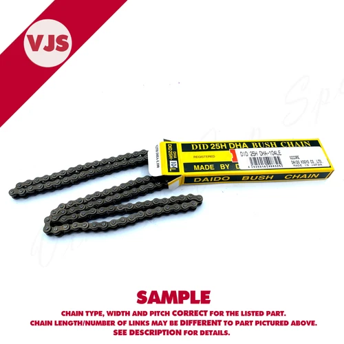 (Japanese) OEM Yamaha XV250/250S 1989-18 Timing Chain (94580-25110) 110L - Picture 2 of 2