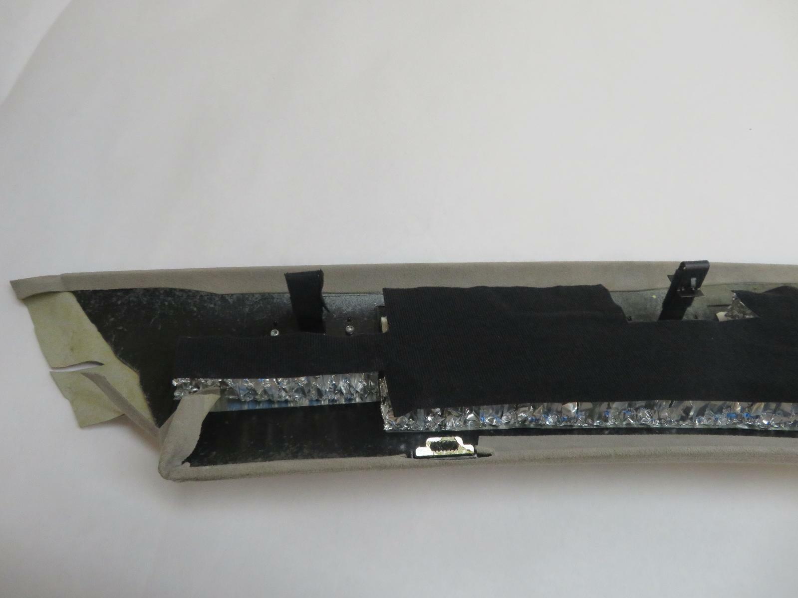 2012 ASTON MARTIN RAPIDE RIGHT SIDE A PILLAR ROOF TRIM PANEL AD43-244A40-AA OEM