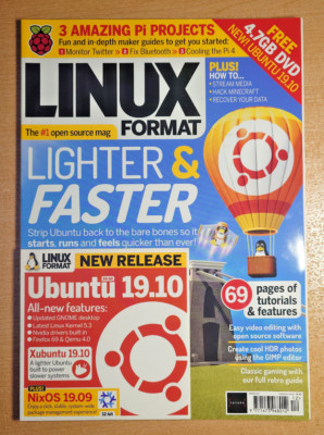 Linux Format Magazine 257 December 2019 + Disc (LXF257)