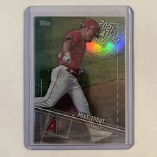 2022 Topps Series 1 Baseball Mike Trout 2021’s Greatest Hits Insert Card 21GH-4
