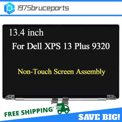 NEW Dell XPS 9320 Plus 13.4'' FHD LCD Non Touch Assembly Silver 7G0RW 07G0RW HTJ2