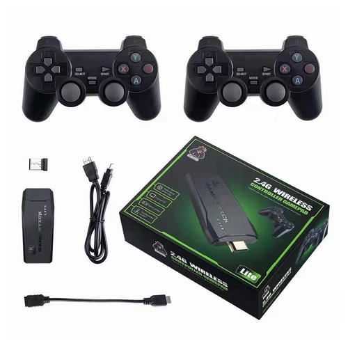 Retro Video Game Stick Console 20000+ Games w/ 2 Wireless Controller 4K HDMI TV - Picture 2 of 12