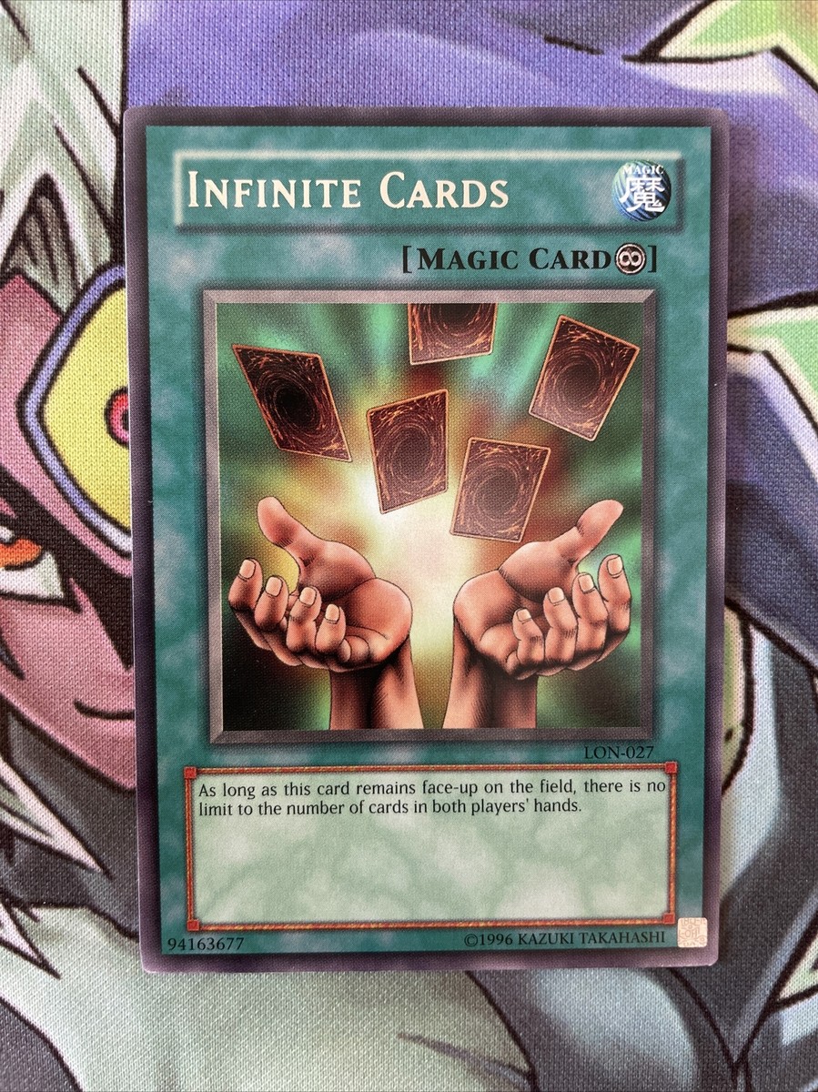 LON-027 Infinite Cards Rare UNL Edition Near Mint Yugioh Card