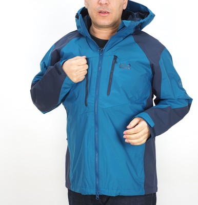 Mens Jack Wolfskin Jasper 1104852 Moroccan Blue Warm Waterproof