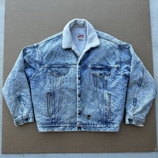 Levis Sherpa Jean Jacket San Francisco XL USA Made 80's Trucker Vintage Levi's