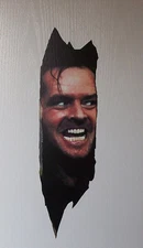 The Shining Door sticker Decal Vinyl Here's Johny Jack Nicholson Stephen King !!