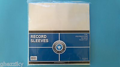 Buy 100 PLASTIC OUTER SLEEVES VINYL RECORD LP ALBUM PLASTIC COVERS