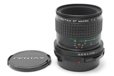 [Unused w/Caps] SMC Pentax 67 Macro 100mm f/4 MF Lens From JAPAN