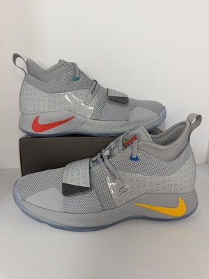   Size 7Y- PlayStation x Nike PG 2.5 Wolf Grey BQ9677-001