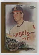 2022 Topps Allen & Ginter Chrome Gold Refractor 30/50 Nolan Ryan #93 HOF nd3
