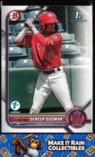 Denzer Guzman 1st 2022 Bowman 1st Edition #BPPF-138 Los Angeles Angels