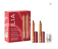 ILIA Mini Lip Sketch Duo – Lipstick & Lip Liner Gift Set | Travel Size