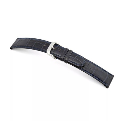 RIOS1931 Argentina - Uhrenarmband mit offenem Ansatz - Alligatorennarbung