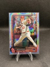 2025 Topps Chrome #256 Gordon Graceffo Prism Refractors