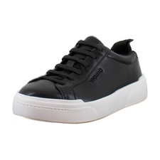 Vionic Colbie Women's Fashion Sneakers Black Leather Size 9 W