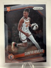 2025 Panini Donruss Prizm WNBA Saniya Rivers #131 Rookie Card